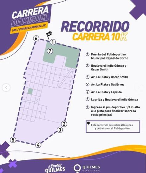 DÍA DE LA MEMORIA VUELVE A QUILMES LA CARRERA DE MIGUEL (3)