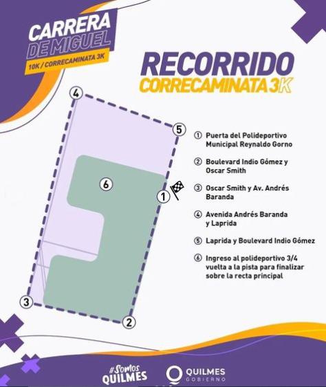 DÍA DE LA MEMORIA VUELVE A QUILMES LA CARRERA DE MIGUEL (2)