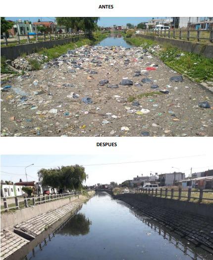 AVANZAN LOS TRABAJOS DE ADECUACIÓN Y LIMPIEZA DE LOS ARROYOS SAN FRANCISCO Y LAS PIEDRAS (2)