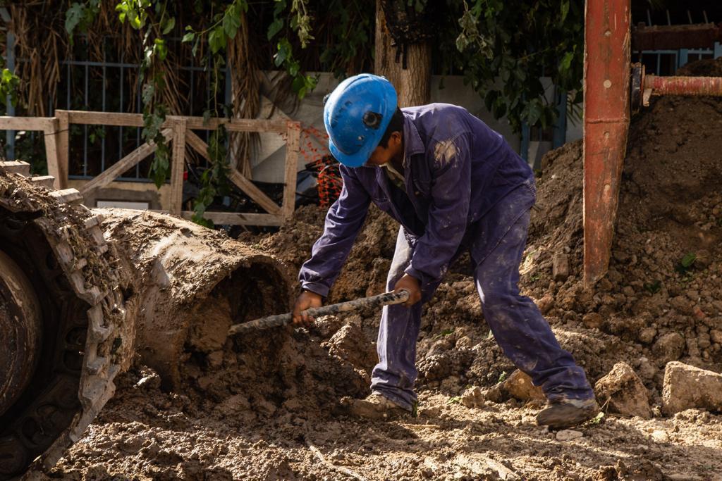 AVANZA LA OBRA DE LA RED CLOACAL PRIMARIA PARA VILLA ITATÍ (1)