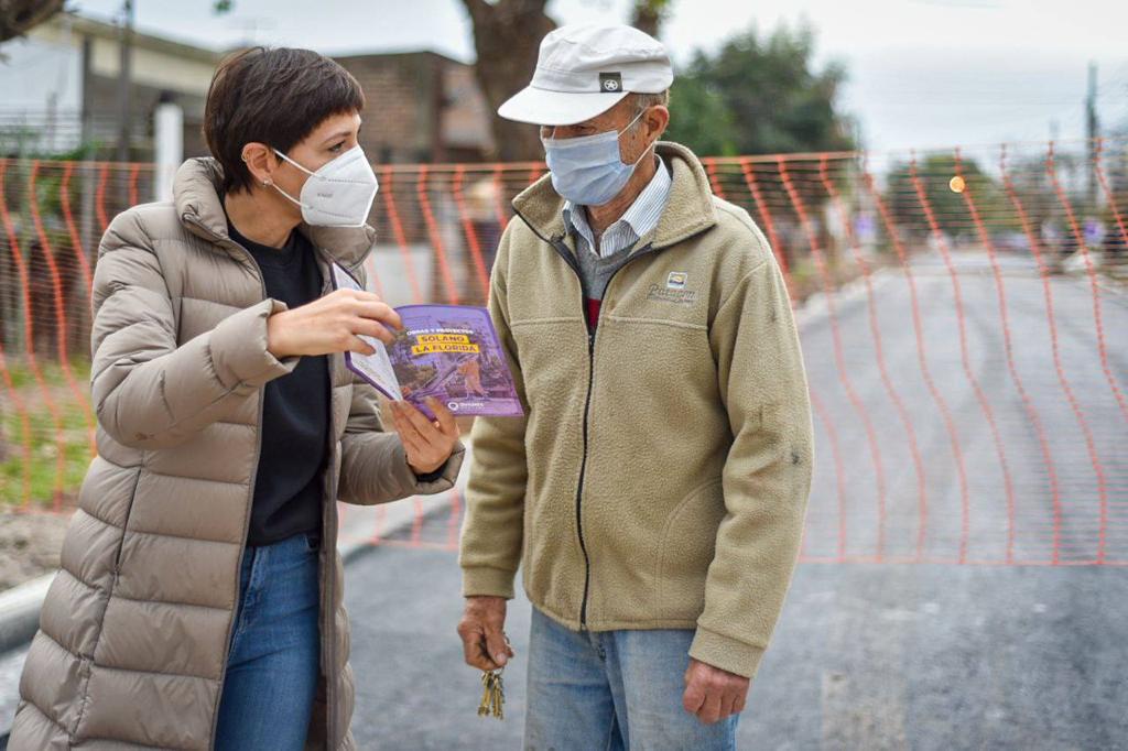 AVANZAN LOS PAVIMENTOS PARA LOS VECINOS Y VECINAS DE VILLA LA FLORIDA (3)