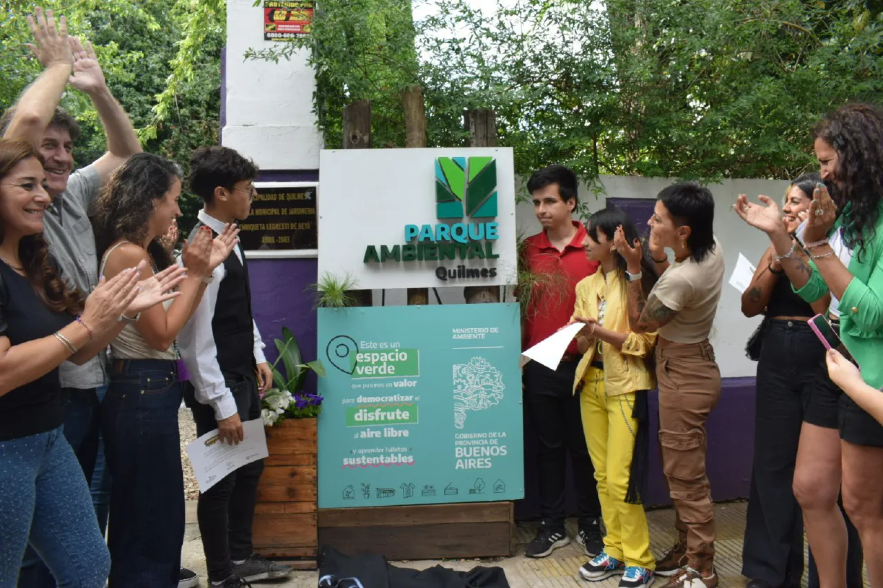 MAYRA Y VILAR ENCABEZARON LA INCORPORACIÓN DE LA ESCUELA DE JARDINERÍA ENRIQUETA DEYÁ AL PROGRAMA DE PARQUES AMBIENTALES DE PBA 1
