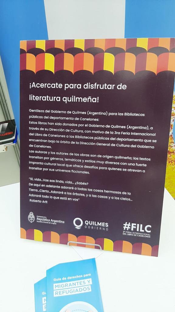 QUILMES PRESENTE EN LA FERIA INTERNACIONAL DEL LIBRO DE CANELONES 3