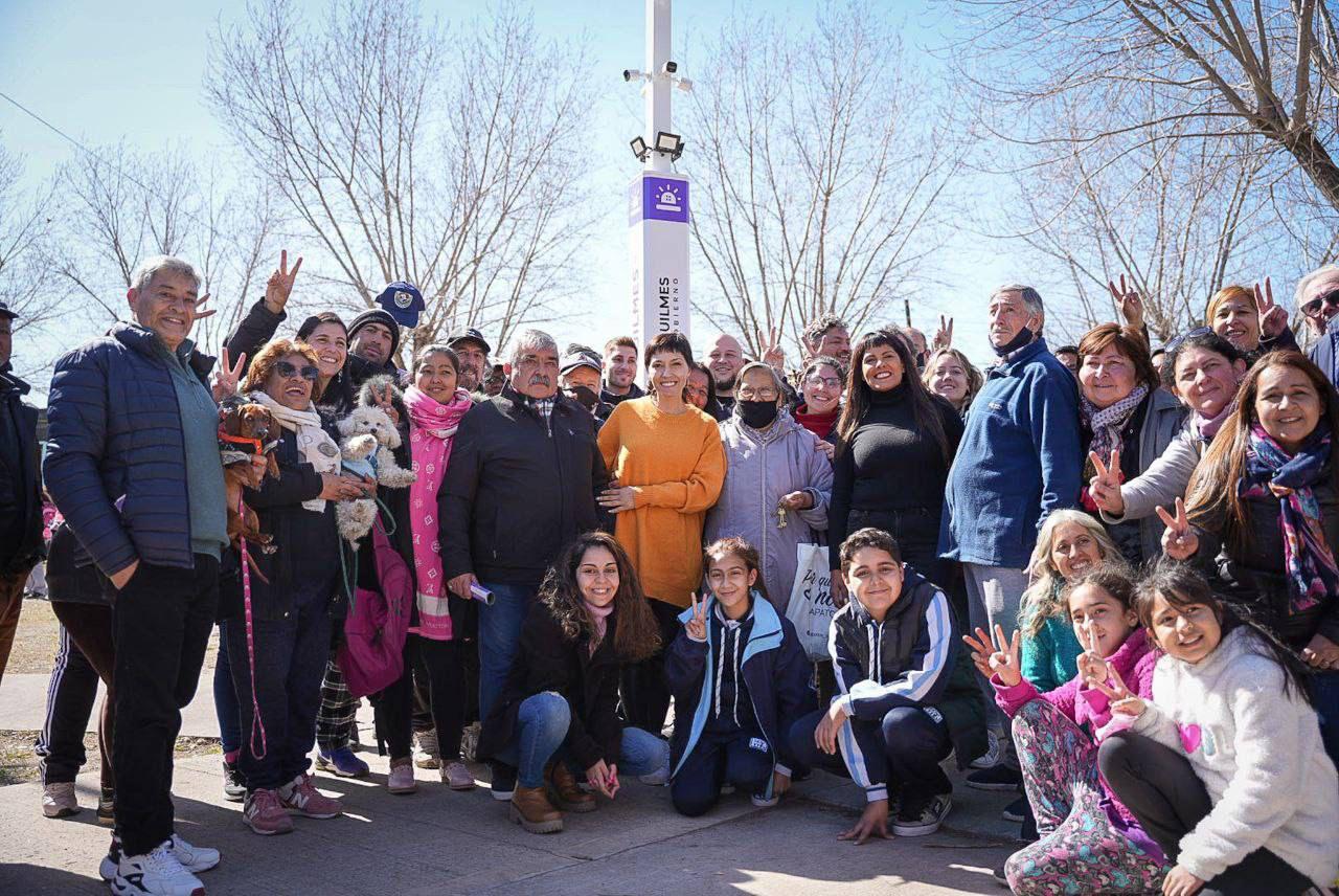 MAYRA INAUGURÓ NUEVO TÓTEM DE SEGURIDAD 1