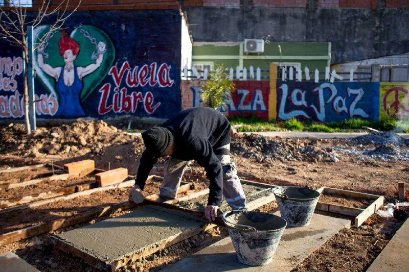 OBRAS PLAZA BARRIO LA PAZ 1