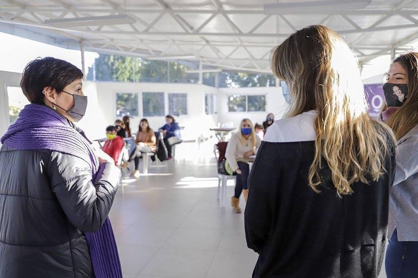 Mayra en el primer encuentro del programa hermanar 2