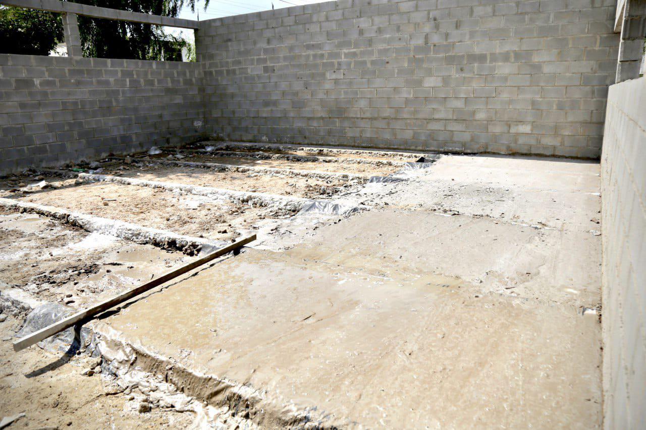 Avanzan las obras en el sum del club villa alcira 3