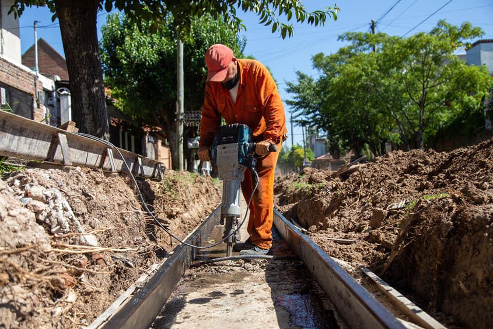 Obras de pavimentacion Quilmes Sur 2