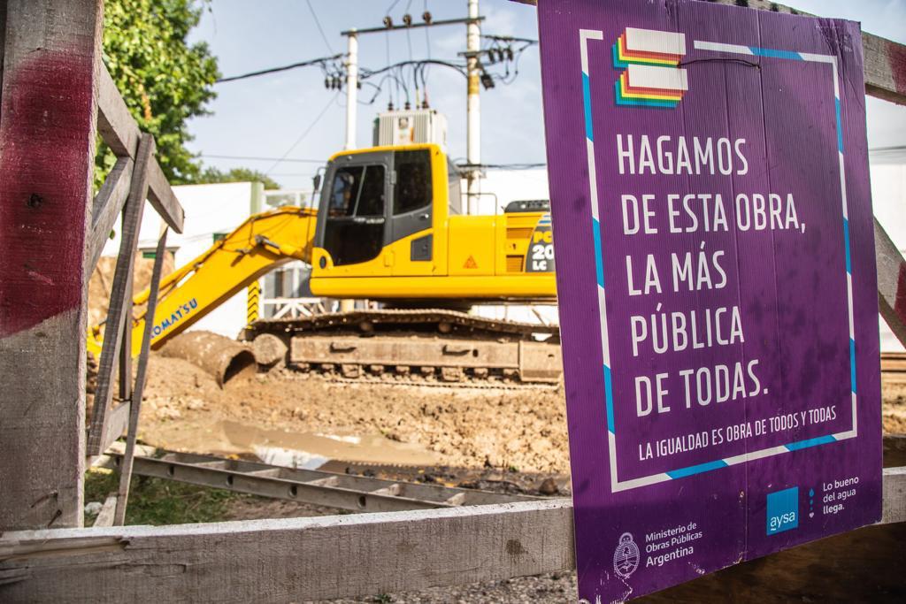 AVANZA LA OBRA DE LA RED CLOACAL PRIMARIA PARA VILLA ITATÍ (4)