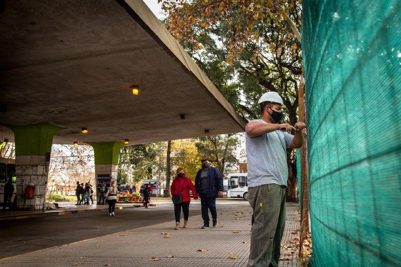 Puesta en valor plaza yrigoyen 2