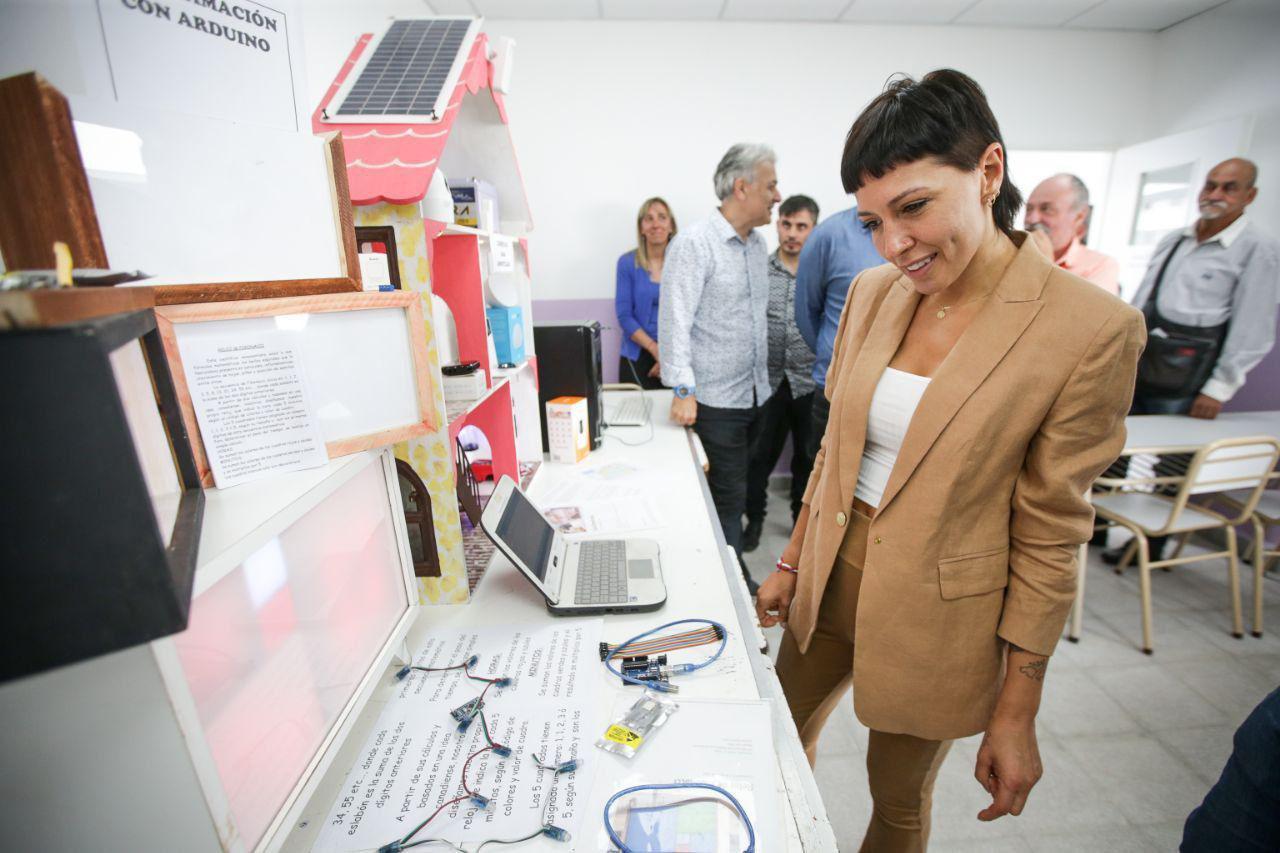 MAYRA INAUGURÓ DOS NUEVAS AULAS TALLER Y UN SALÓN EN EL CFP Nº 406 “ISABEL PALLAMAY” 3
