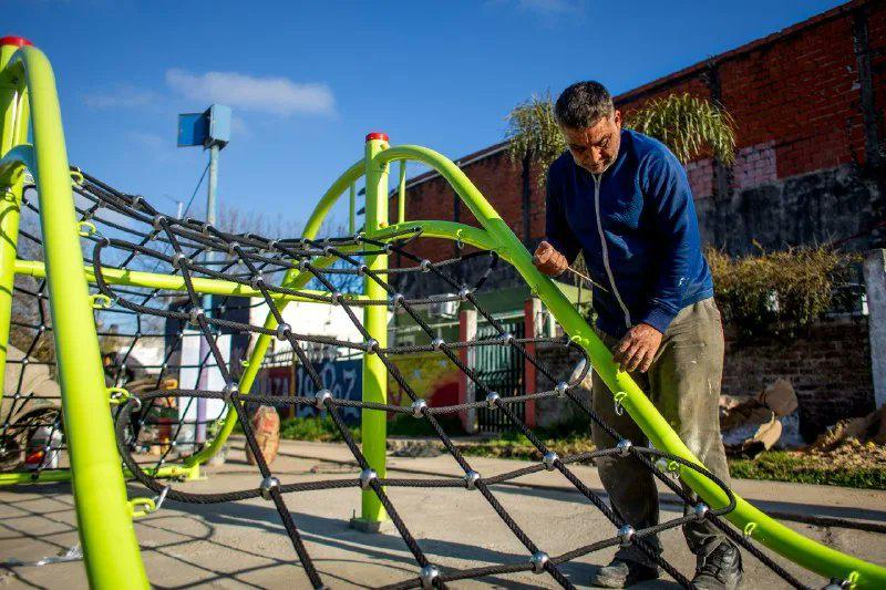 OBRAS PLAZA BARRIO LA PAZ 4