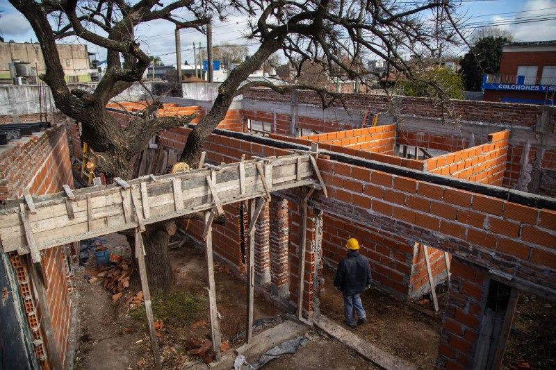 Avanzan las obras en el centro isabel pallamay 4