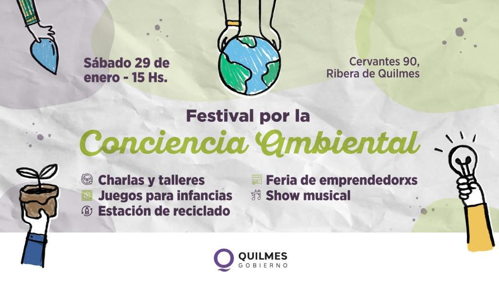SE VIENE EL FESTIVAL POR LA CONCIENCIA AMBIENTAL EN LA RIBERA DE QUILMES (1)