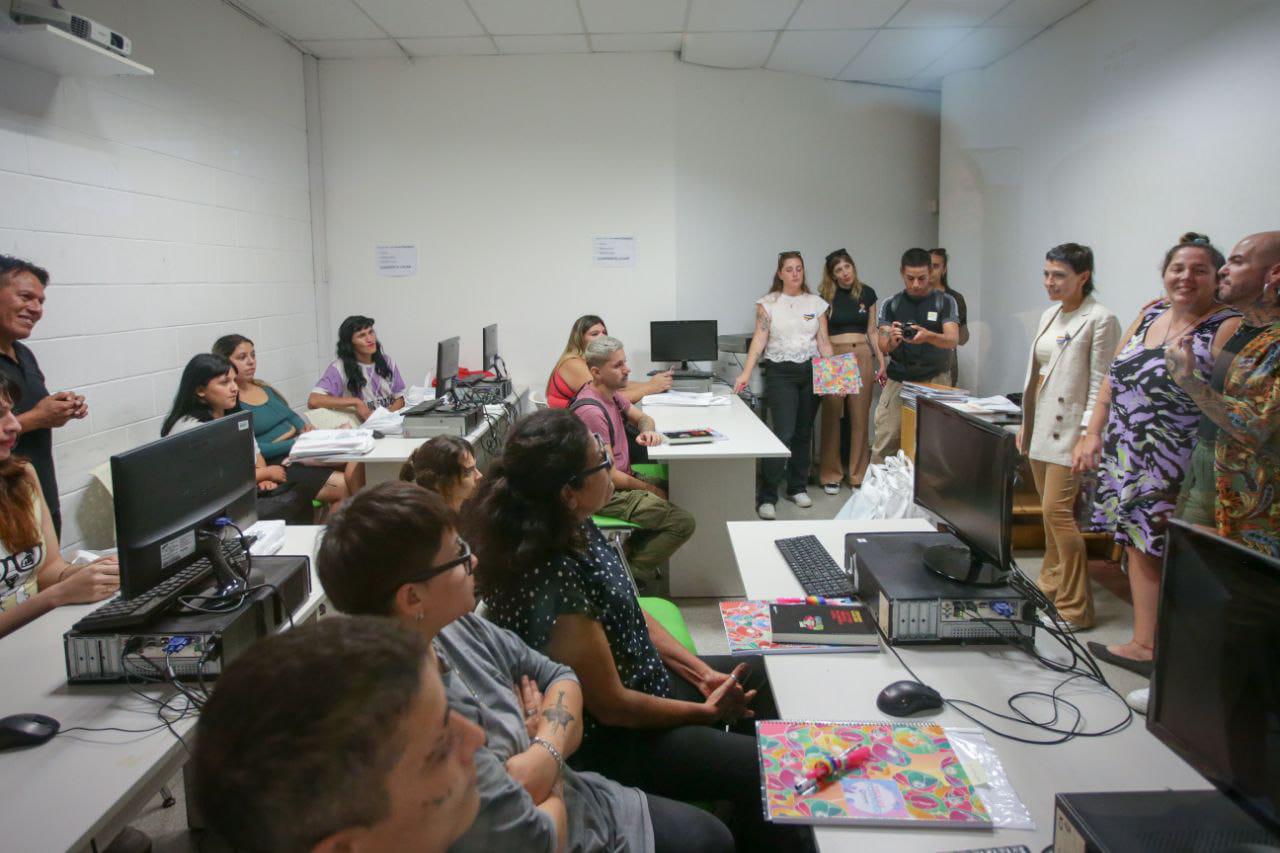 MAYRA EN EL LANZAMIENTO DE UNA NUEVA EDICIÓN DEL PROGRAMA TRANSFORMAR 4