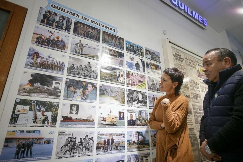 Se inauguró el nuevo recorrido educativo del Museo Malvinas Quilmes 4