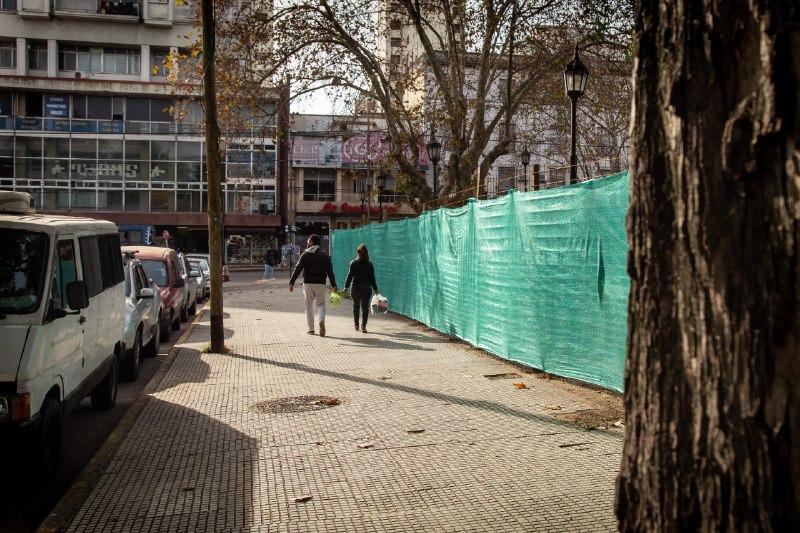 Puesta en valor plaza yrigoyen 4