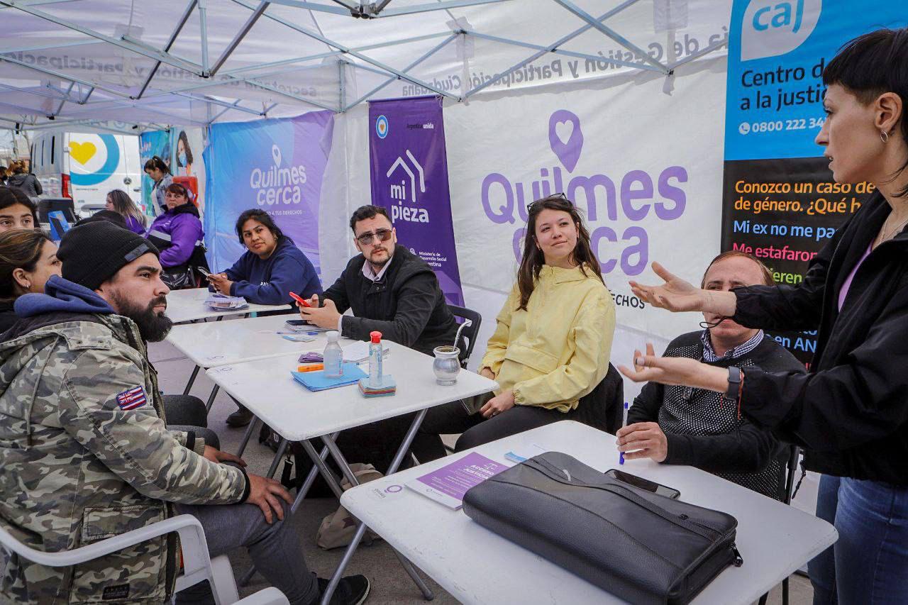 MAYRA RECORRIDA LA MATERA Y QUILMES CERCA 1