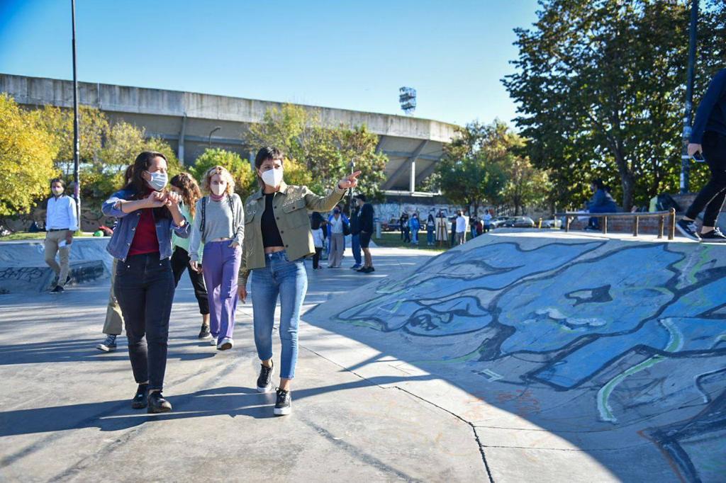 MAYRA INAUGURÓ EL SKATEPARK MUNICIPAL DEL PARQUE DE LA CIUDAD (4)