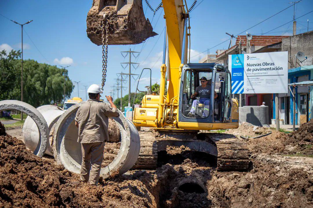 AVANZA LA OBRA DE REPAVIMENTACIÓN Y PUESTA EN VALOR DE AVENIDA LA PLATA ENTRE SMITH Y FLORENCIO VARELA (3) (1)