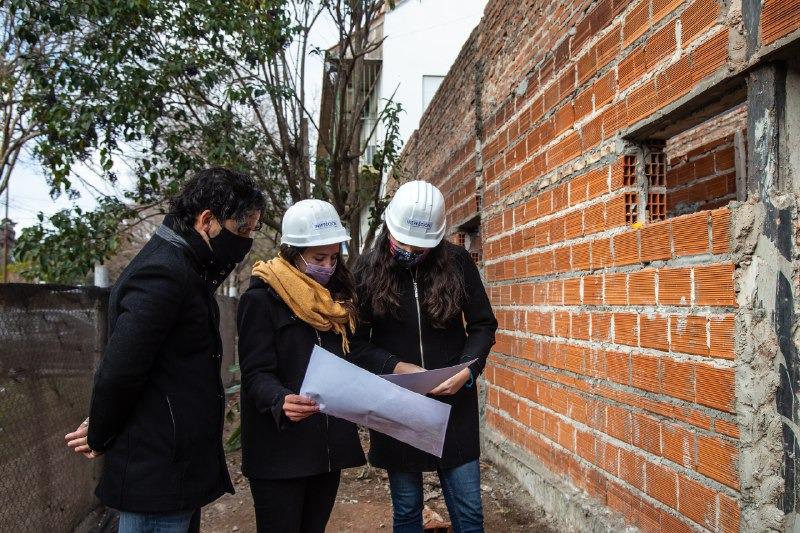 Avanzan las obras en el centro isabel pallamay 1