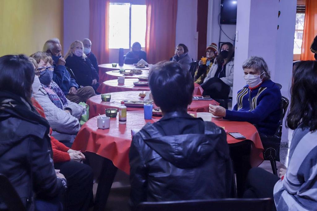 Mayra en el centro de jubilados virginia 3